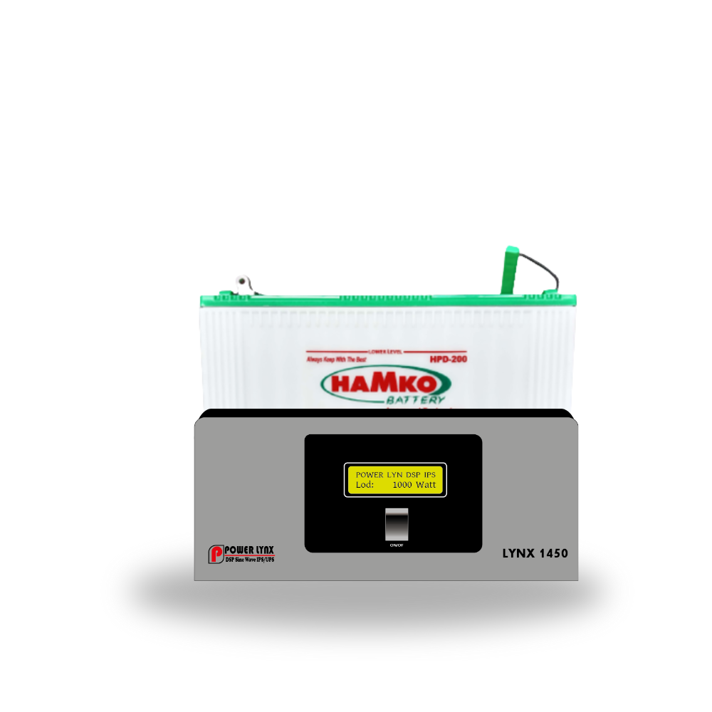 Lynx 1450 DSP IPS with Hamko HPD 200Ah Battery – Combo Package