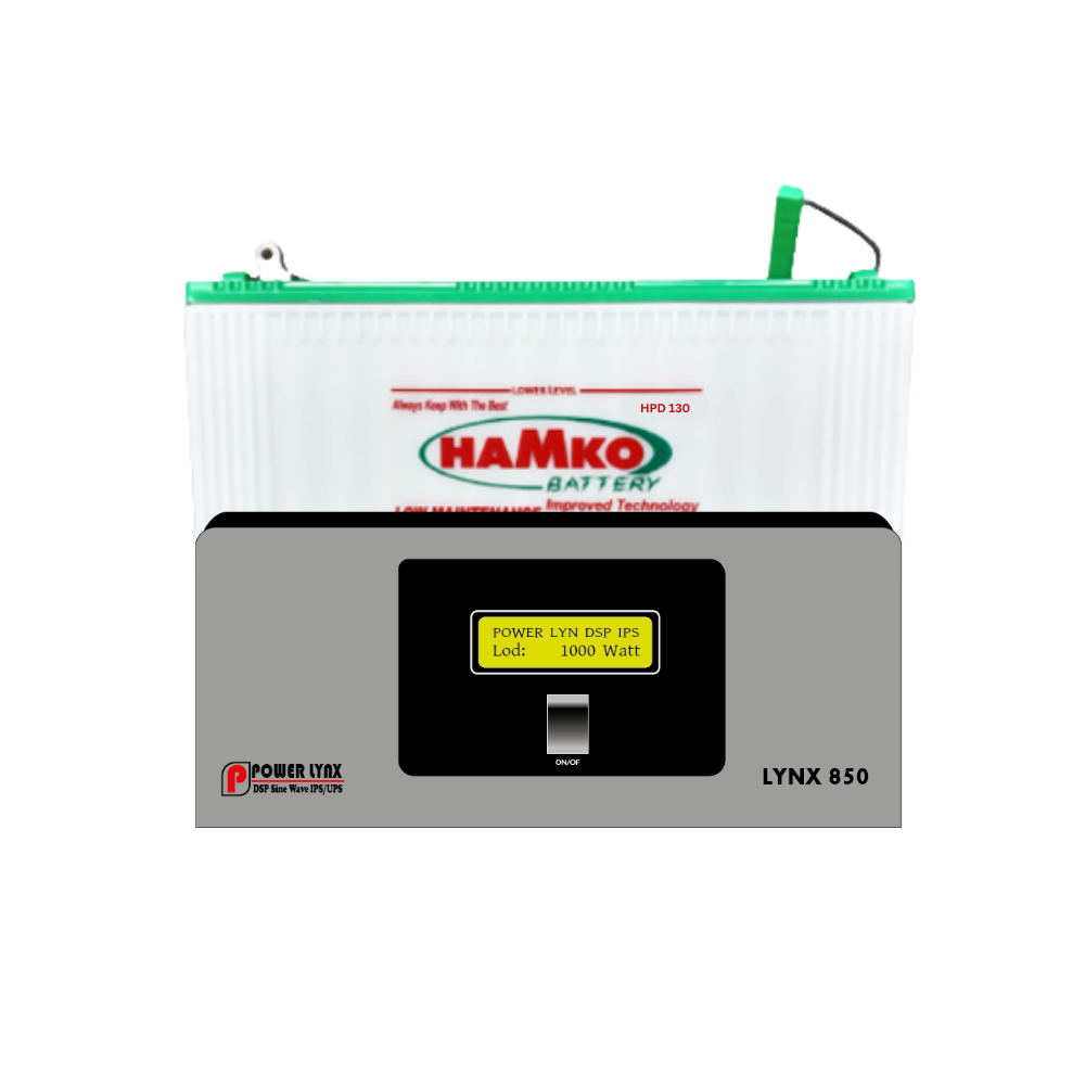 Lynx 850 DSP IPS with Hamko HPD 130  Ah Battery – Combo Package